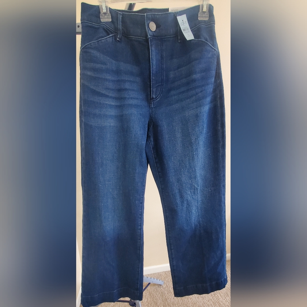 NWT LOFT JEANS Trendy Blue Denim Pants, Nice Enough For Office
